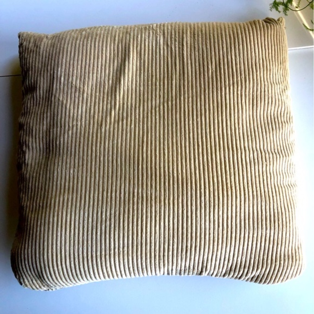 Corduroy Throw Blanket and Pillow